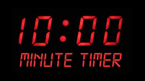 10 minute timer|10 Minute Countdown Timer .